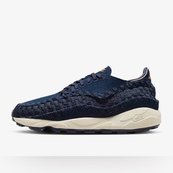 Nike Wmns Air Footscape Woven 'Dark Denim' HF1759-400 - Picture 4 of 5